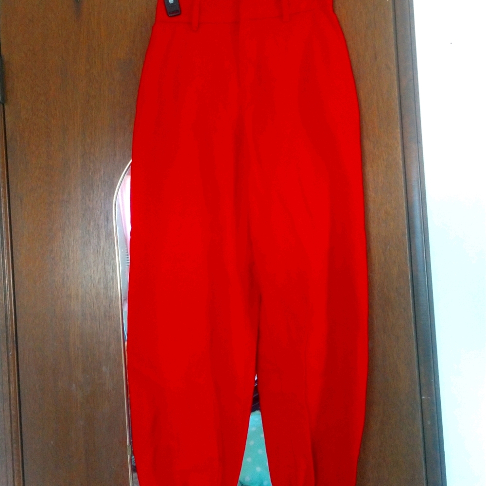 SOLD | Red Cargo Pants